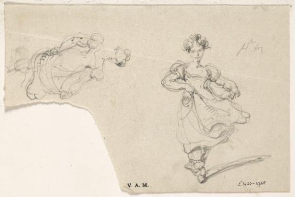 George Chinnery, Two young Western women