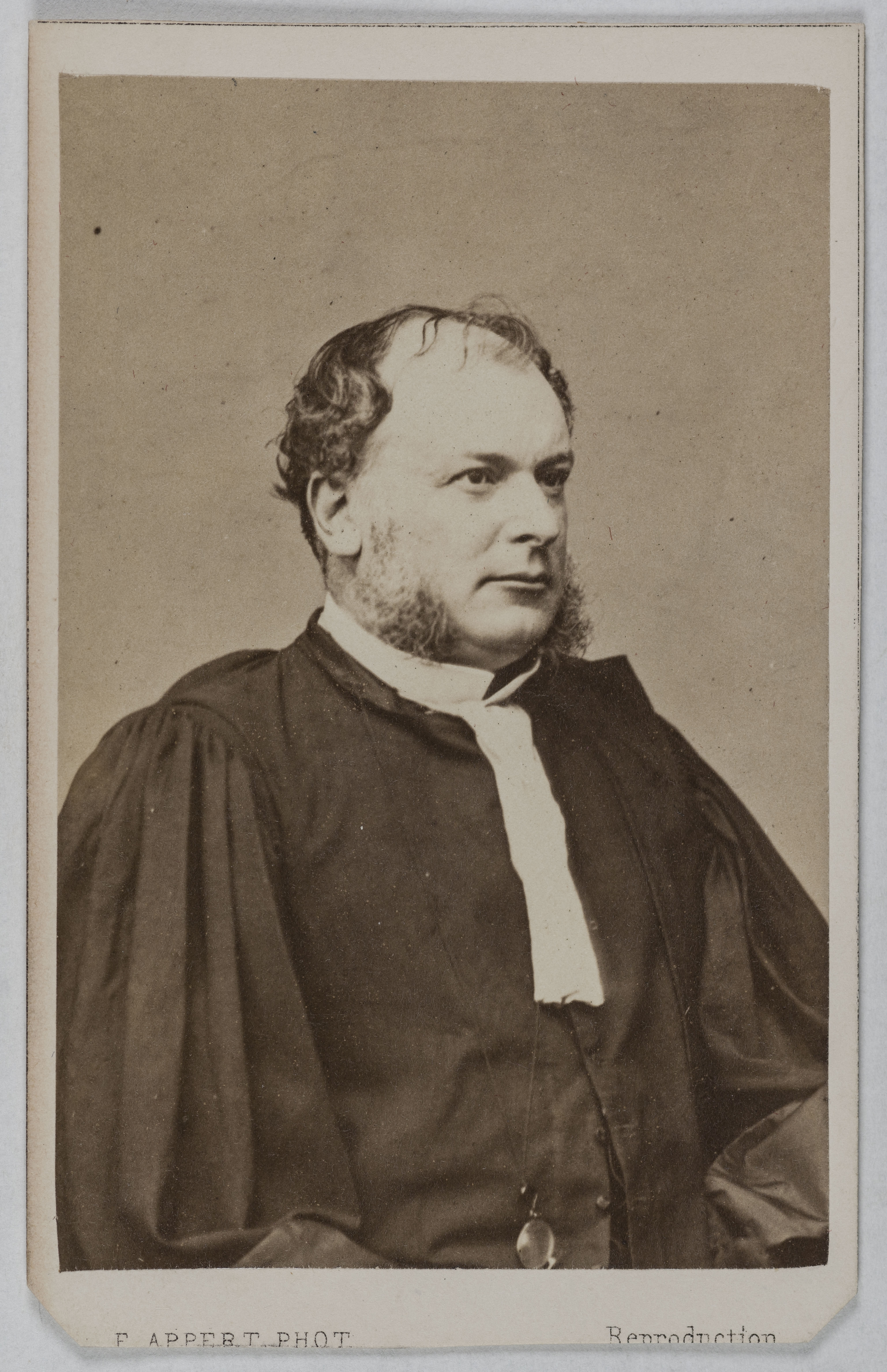 Ernest Charles Appert, Portrait de Louis, André, Ferdinand Gatineau (1828-1885), (avocat, député, défenseur de Lerenard)