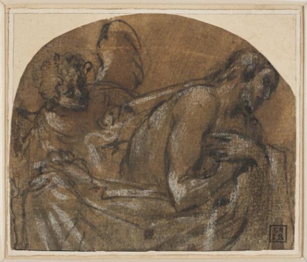 Giacomo Cavedone, Christ Attended by an Angel