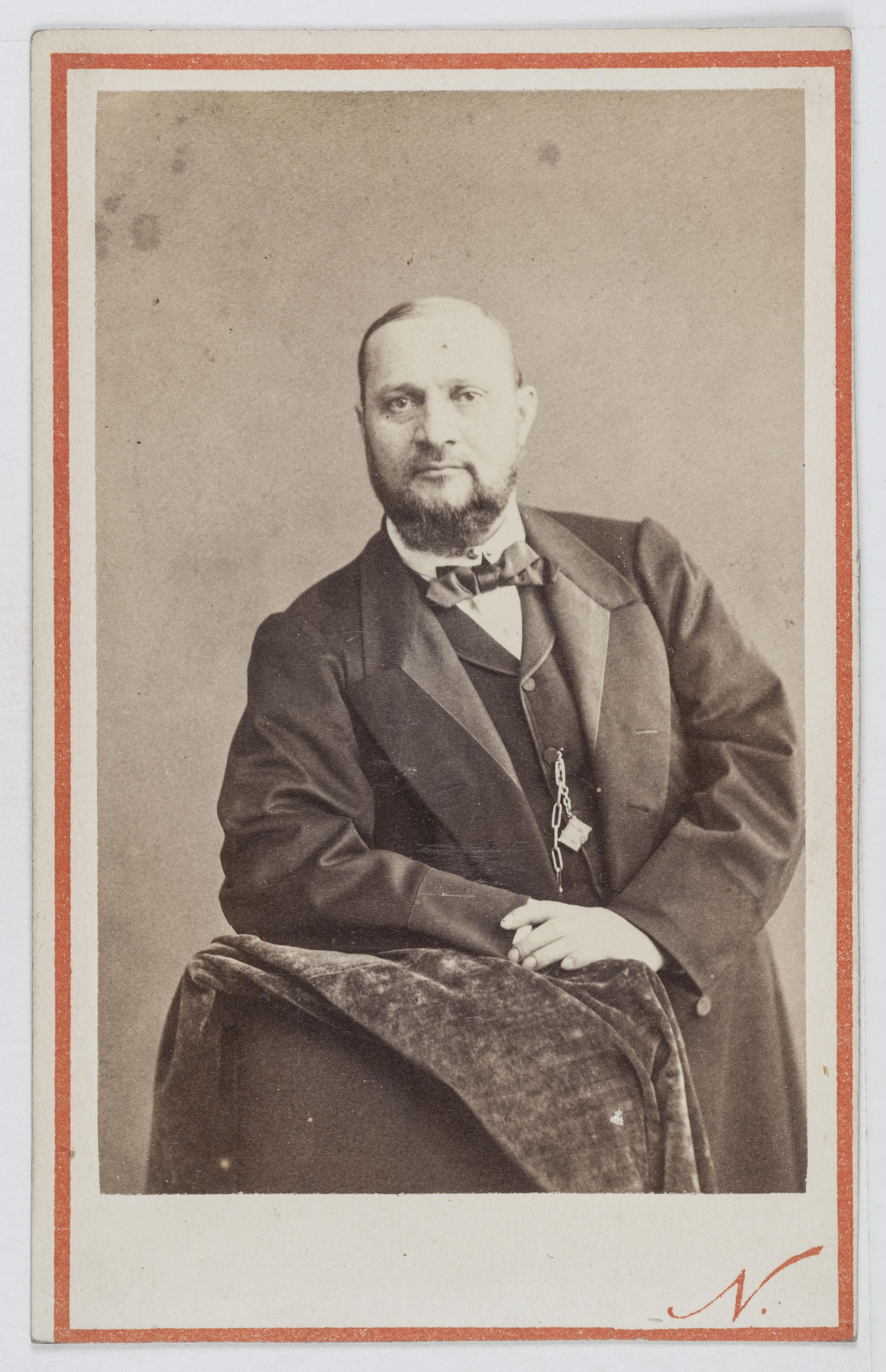 Atelier Nadar, Portrait d'Enrico Tamberlick (1820-1889), ténor au Théâtre des Italiens entre 1858 et 1877.