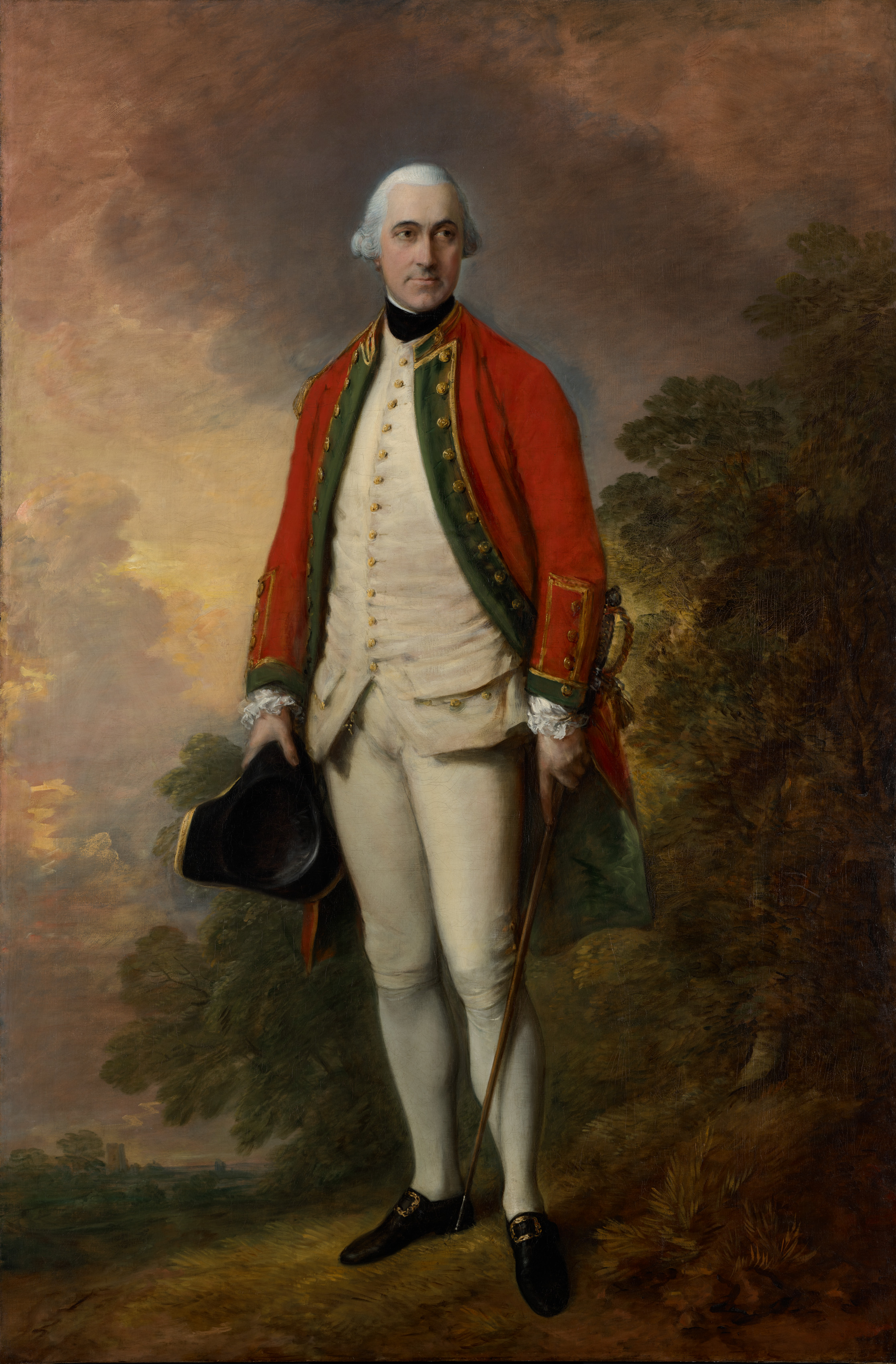 Thomas Gainsborough, Portrait of George Pitt, First Baron Rivers