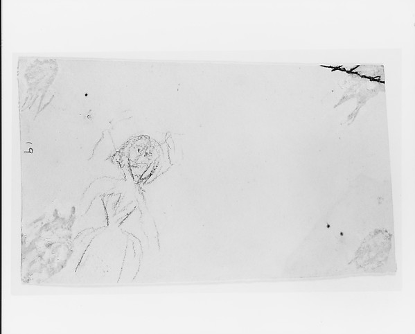James McNeill Whistler, (from Sketchbook)