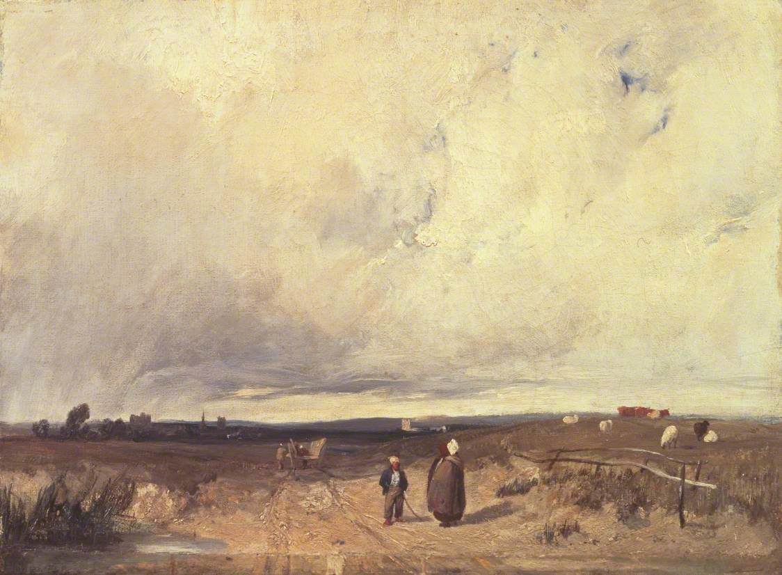 Richard Parkes Bonington, A Distant View of St-Omer