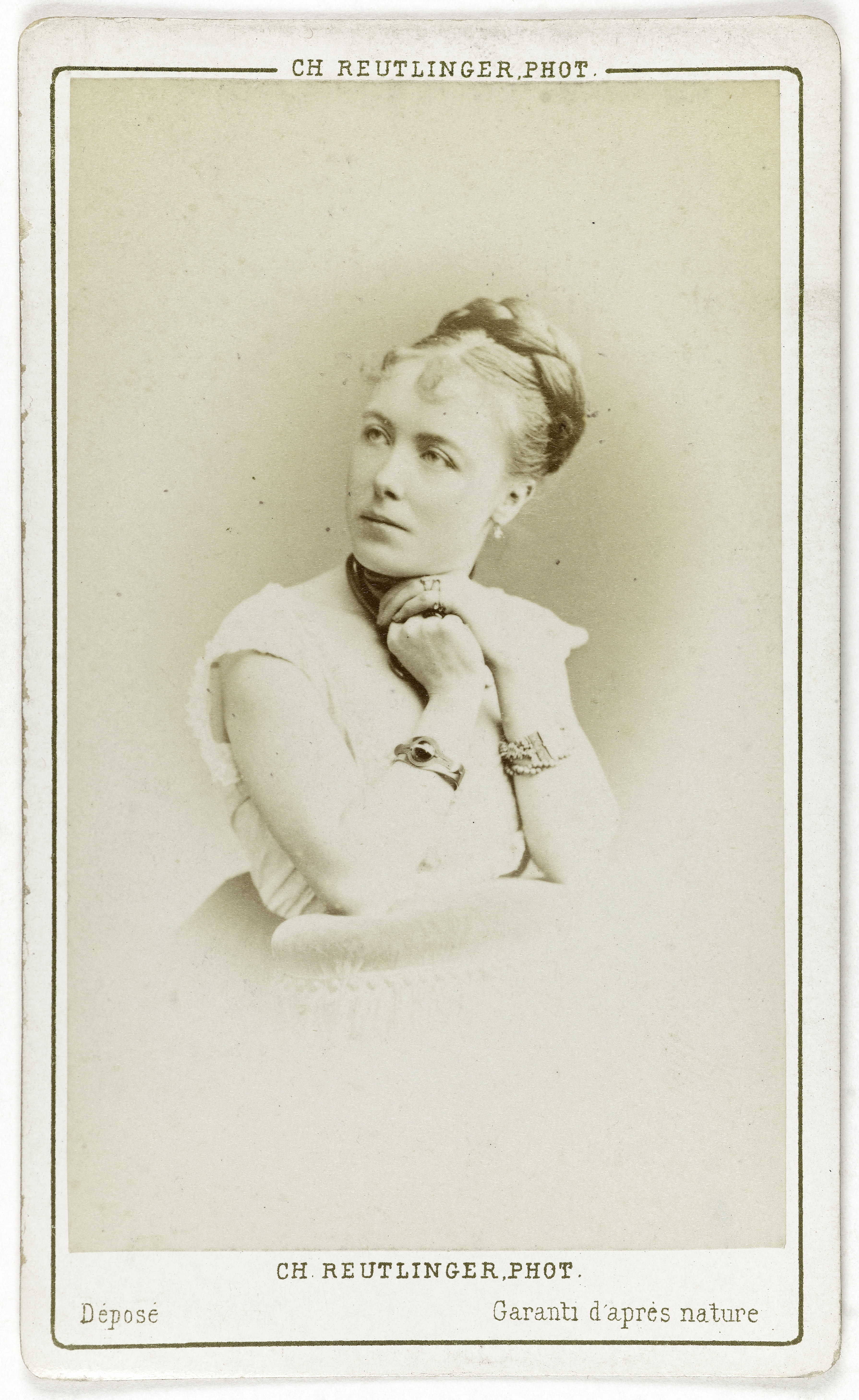 Charles Reutlinger, Portrait de Bella Montgomery, actrice.