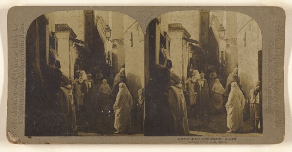 Carleton H. Graves, A street in the Arab Quarter. Algiers.