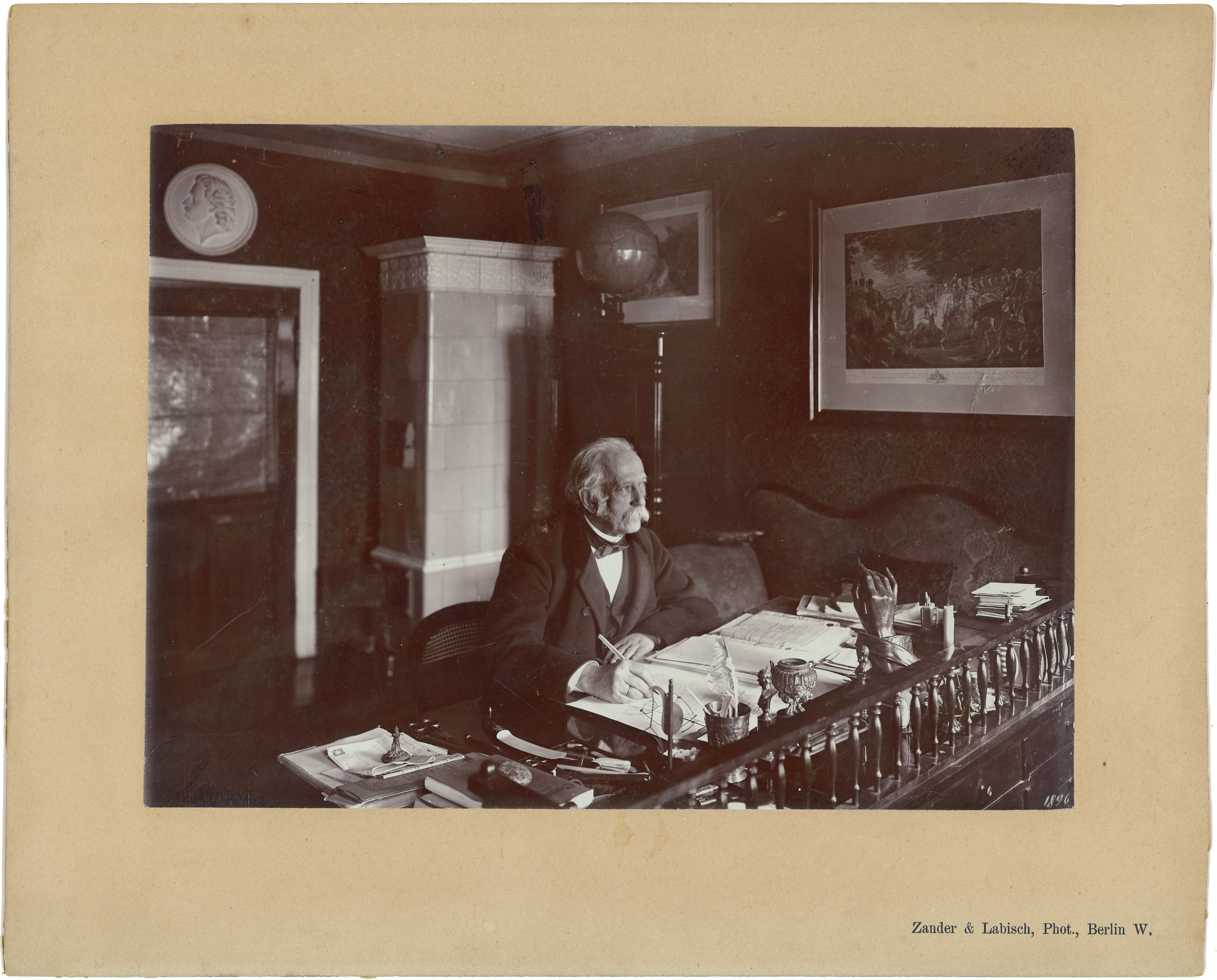 Fotoatelier Zander & Labisch, Fontane, Theodor (1819–1898), Schriftsteller