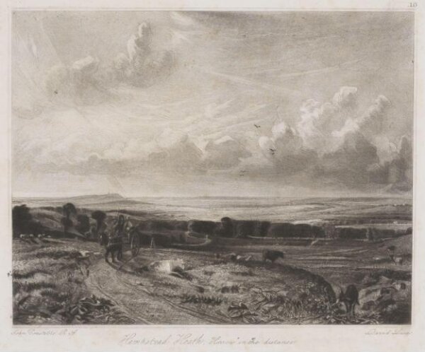 Constable, John RA, Hampstead Heath, Harrow in the distance