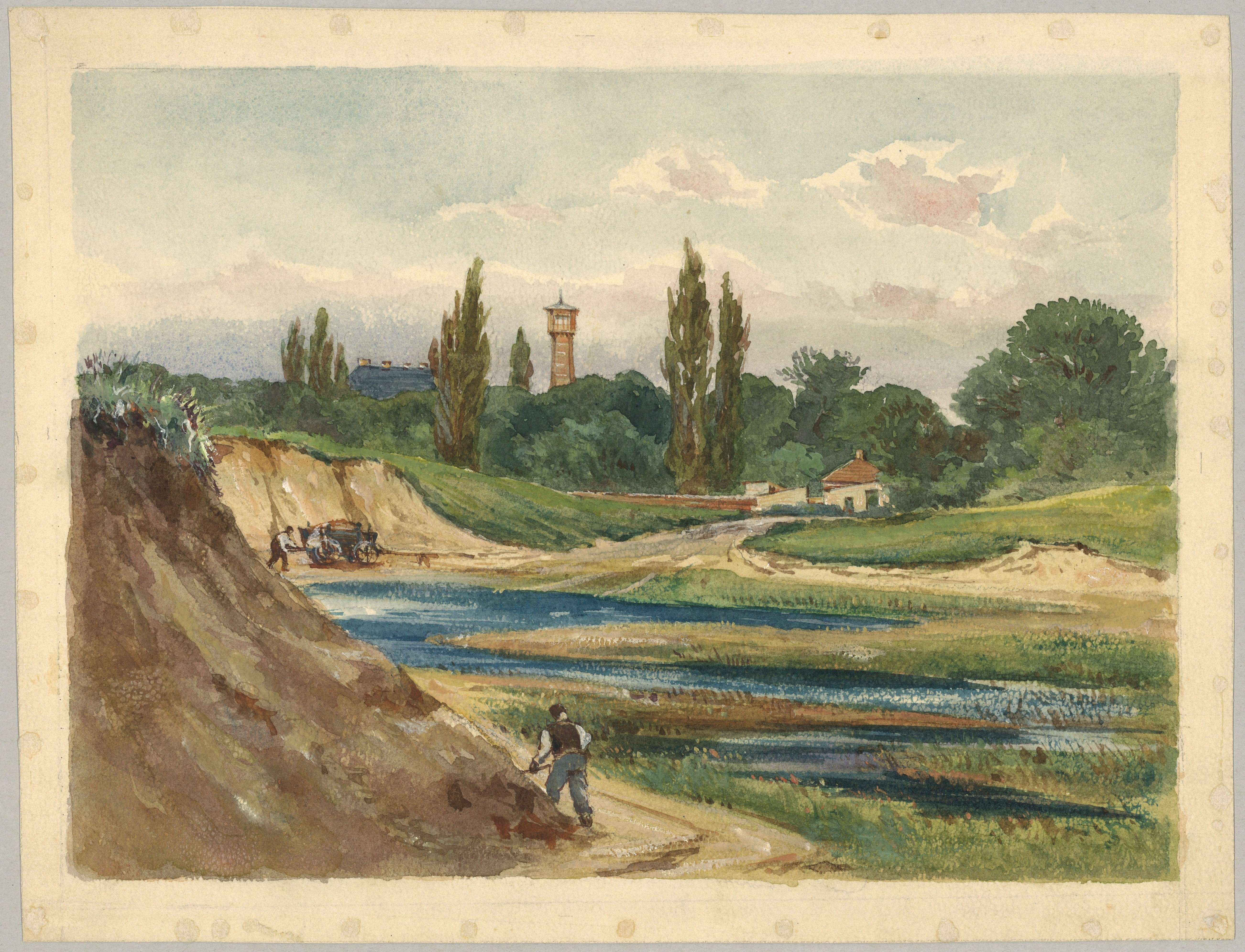 Adolph Doebber, Unidentifizierter Ort: Tongrube (?)