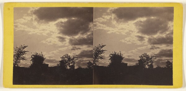 Edward and Henry T. Anthony & Co., Cloud Study.
