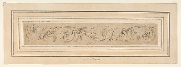 Andrea Mantegna, Design of Rinceaux