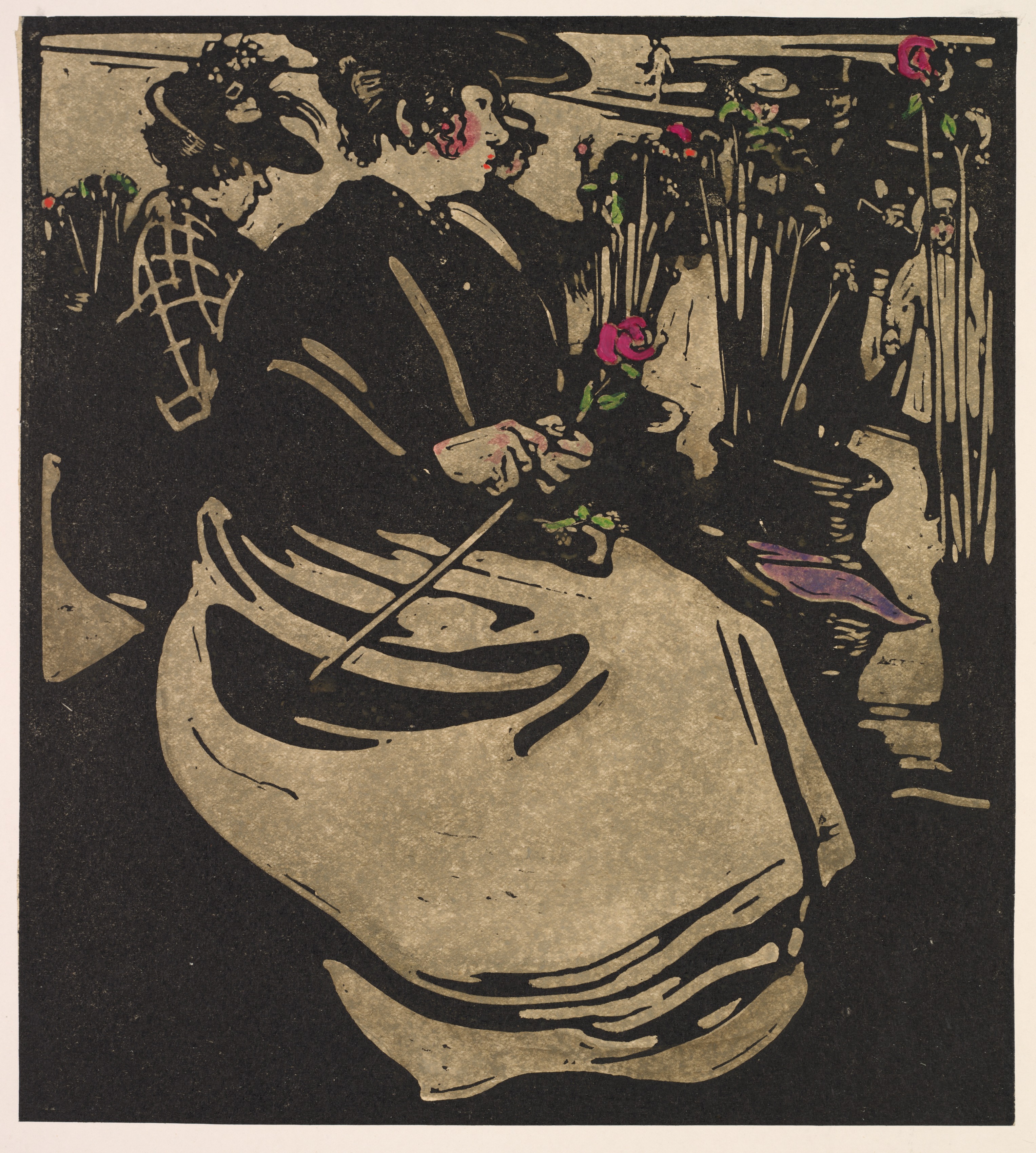 William Nicholson, London Types: Flower Girl
