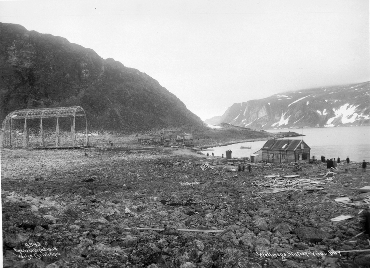 Anders Beer Wilse, Prot: Wellmans Station 19/8 1908
