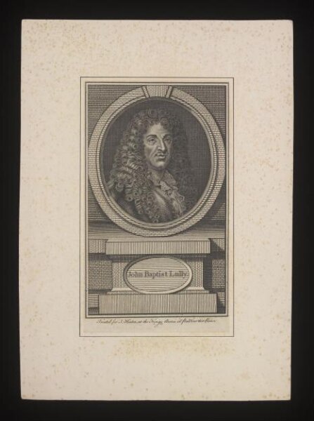 Unknown, John Baptist Lully