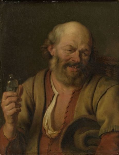 Ary de Vois, A Man with a Gin Bottle