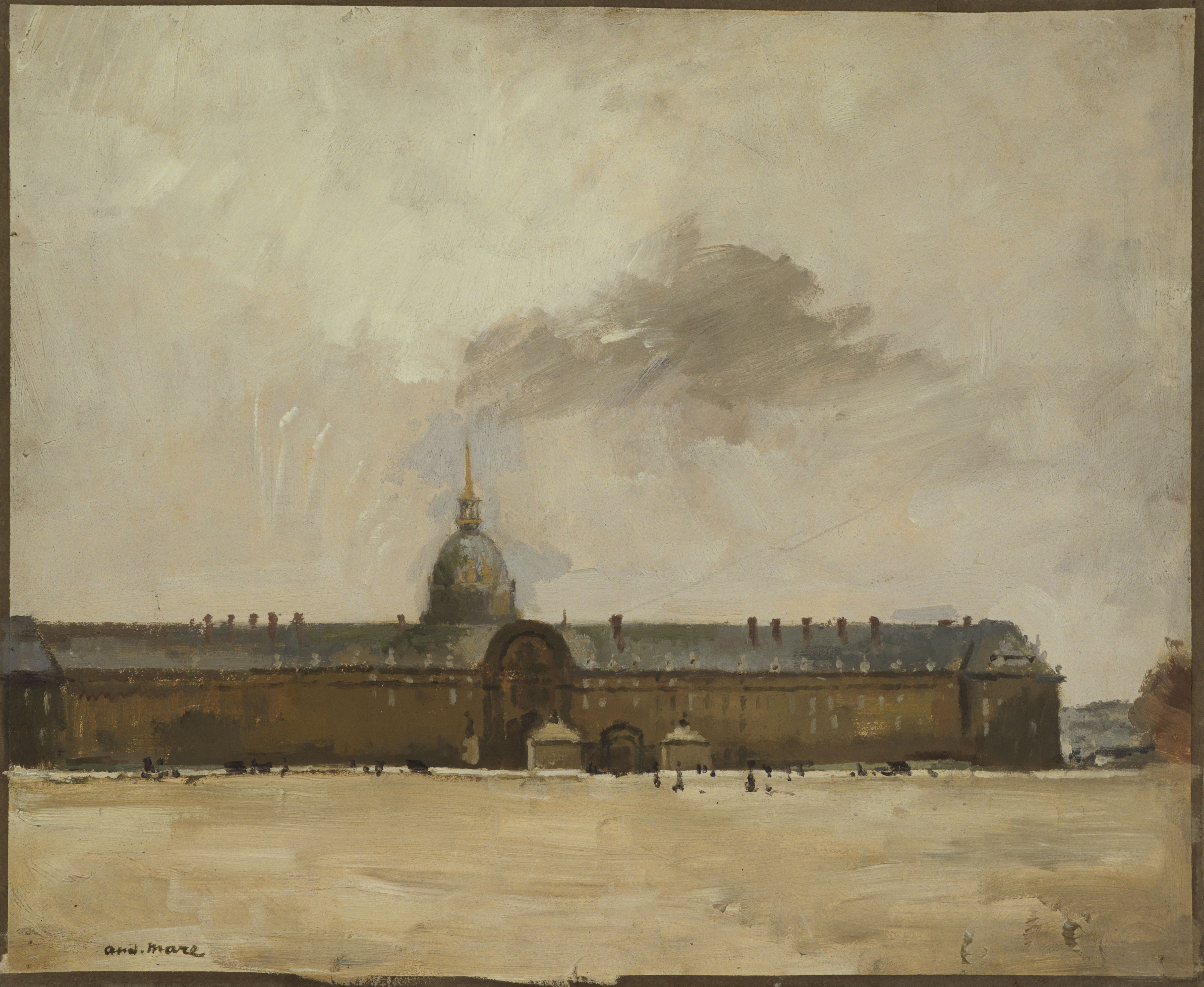 André-Charles Mare, Les Invalides