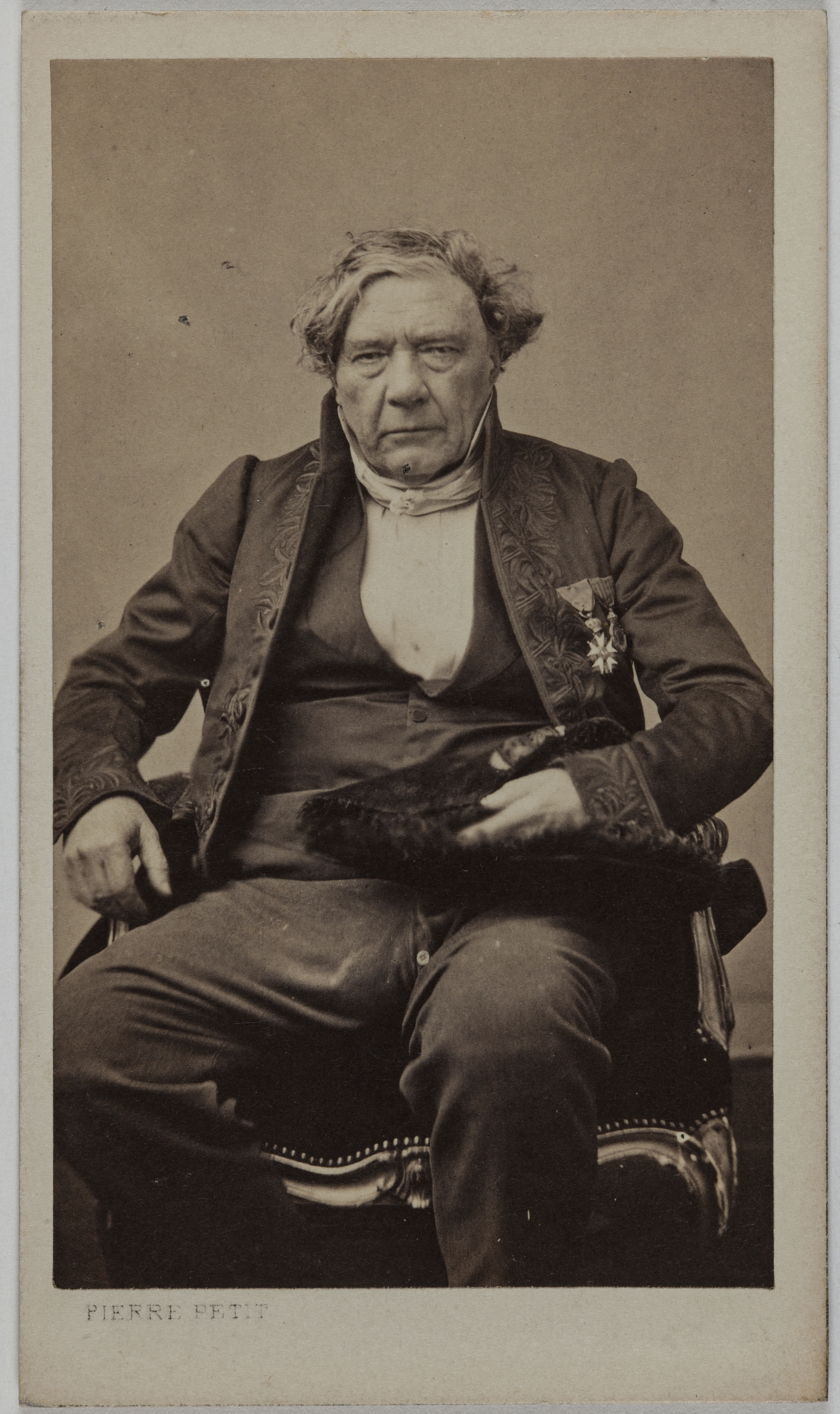 Pierre Petit & Trinquart, Portrait de Jacques Babinet (1794-1872), (physicien, membre de l'Institut)