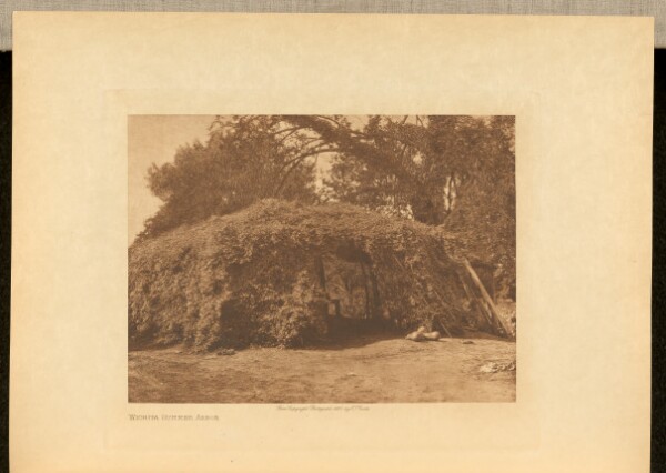 Edward S. Curtis, Wichita Summer Arbor