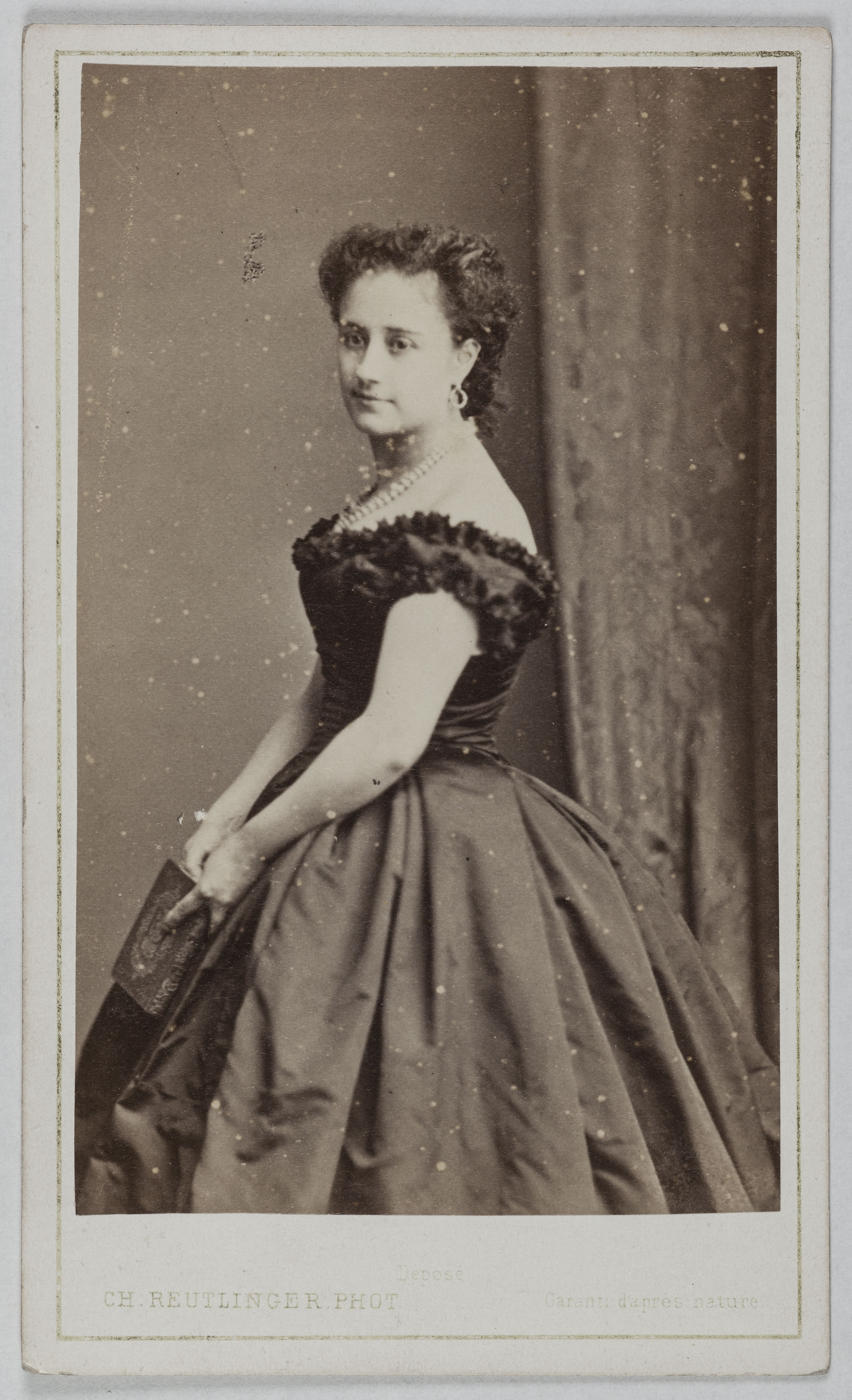 Charles Reutlinger, Portrait de Fiocre Eugénie, (danseuse)
