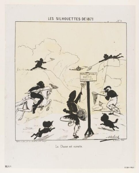 Colomb, B. (Moloch), Les Silhouettes De 1871
