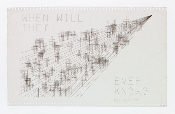 Unknown, When Will They Ever Know ?