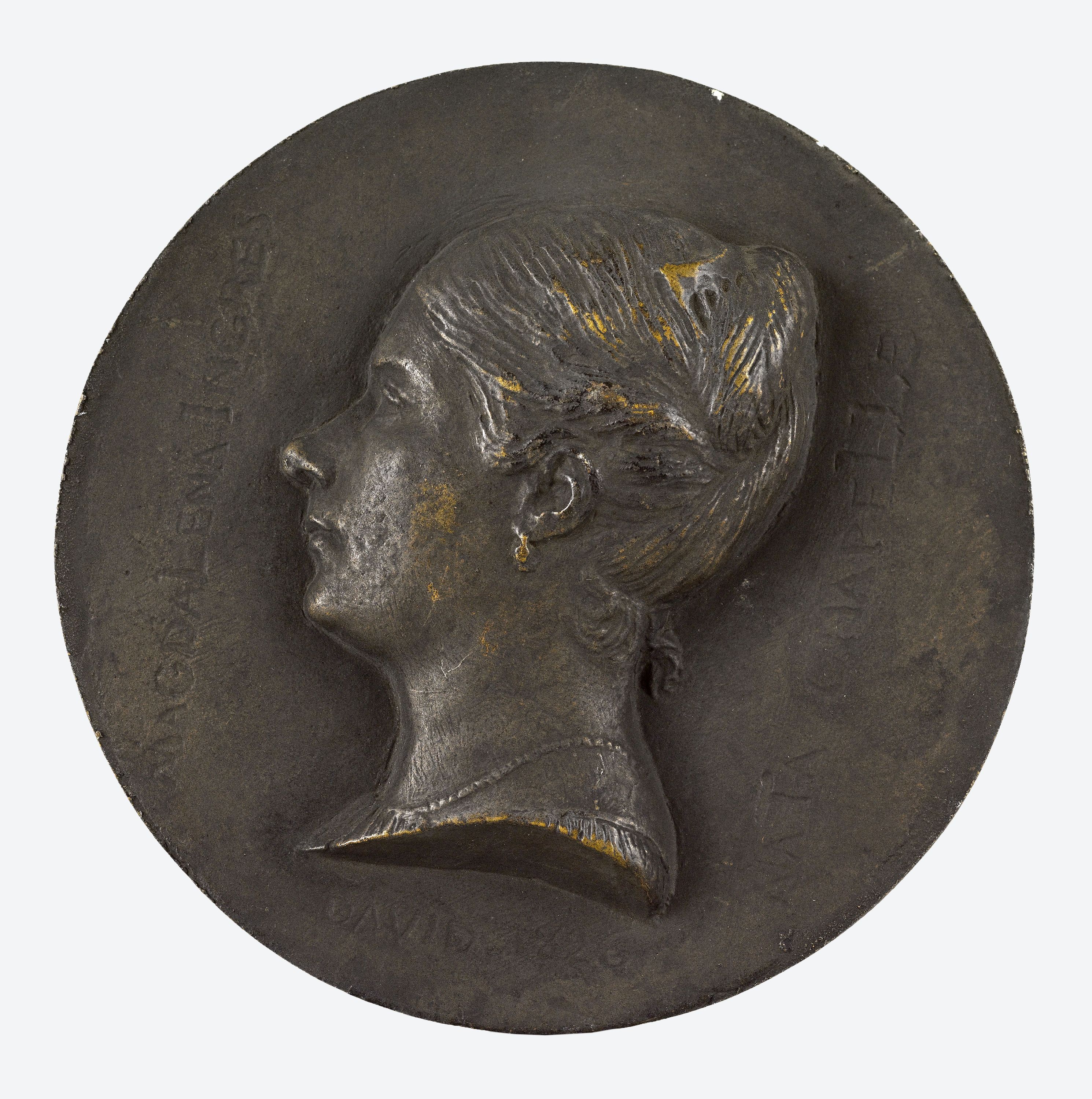 David d'Angers, Portrait de Madeleine Ingres ((1782-1849), épouse de Jean-Dominique Ingres