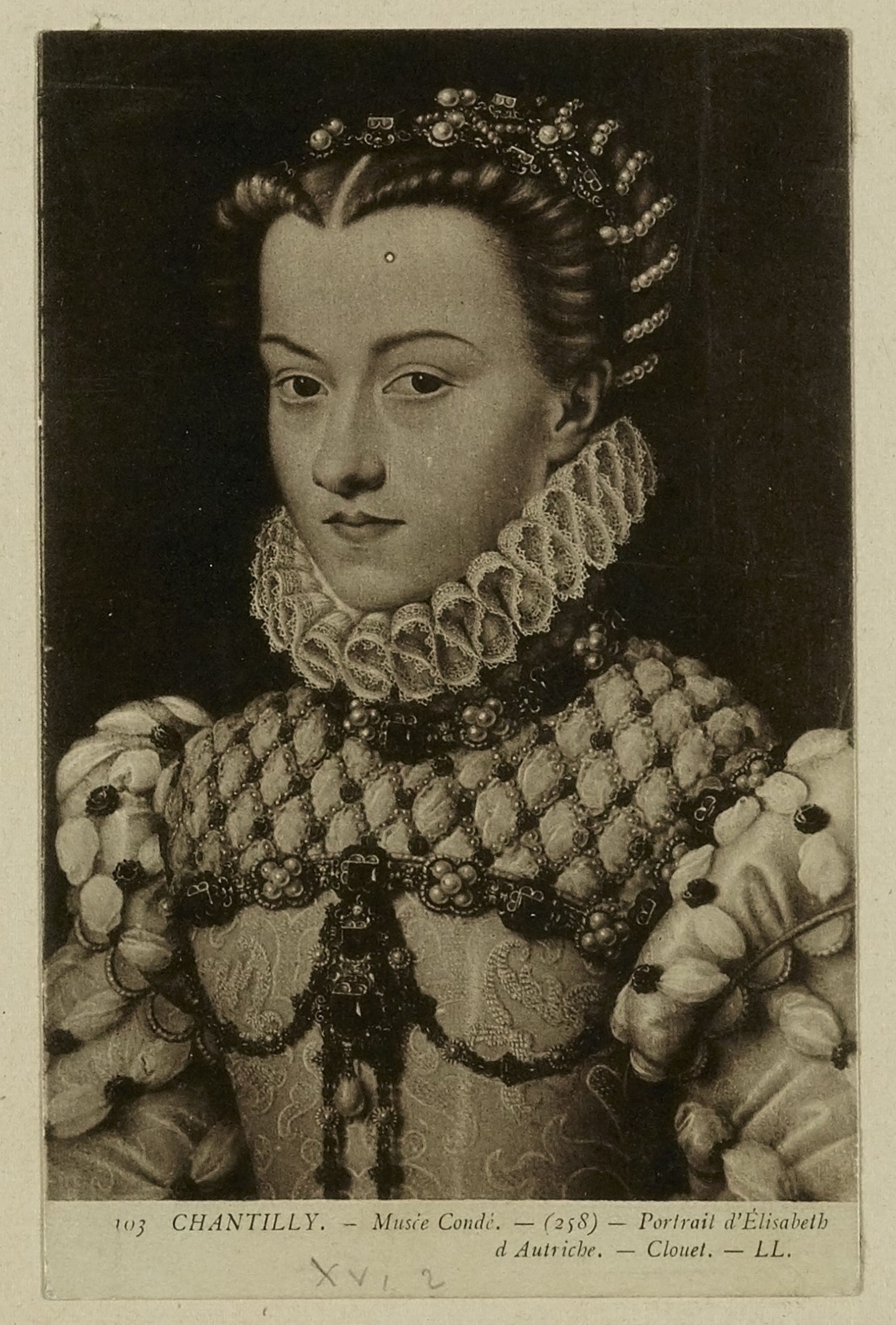 Inconnu, Portrait d'Elisabeth d'Autriche