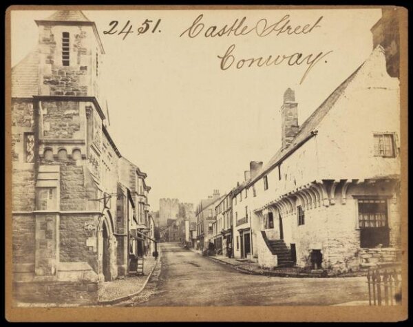 Francis Frith, Castle Street. Conway