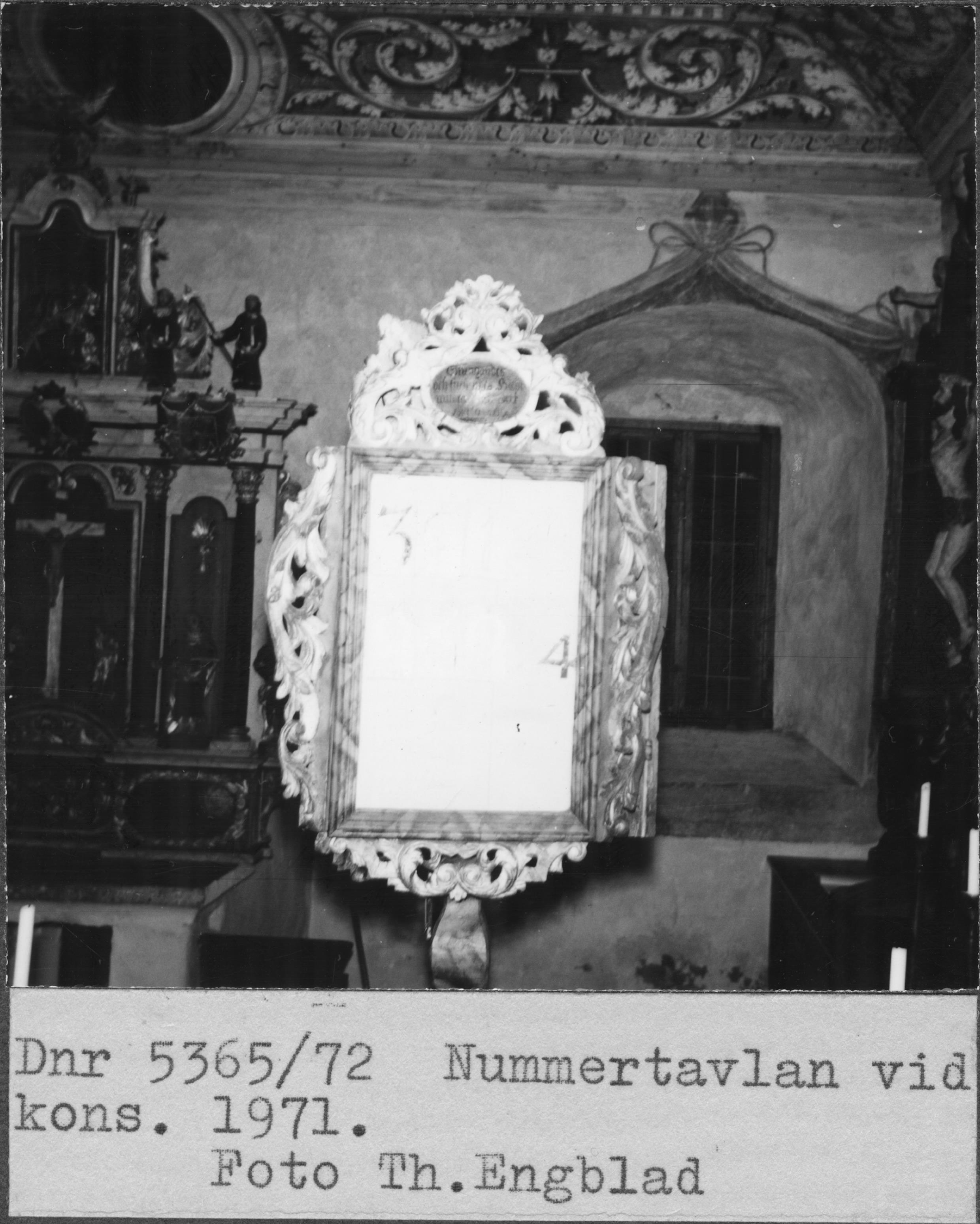 Thorbjörn Engblad, Västerplana kyrka