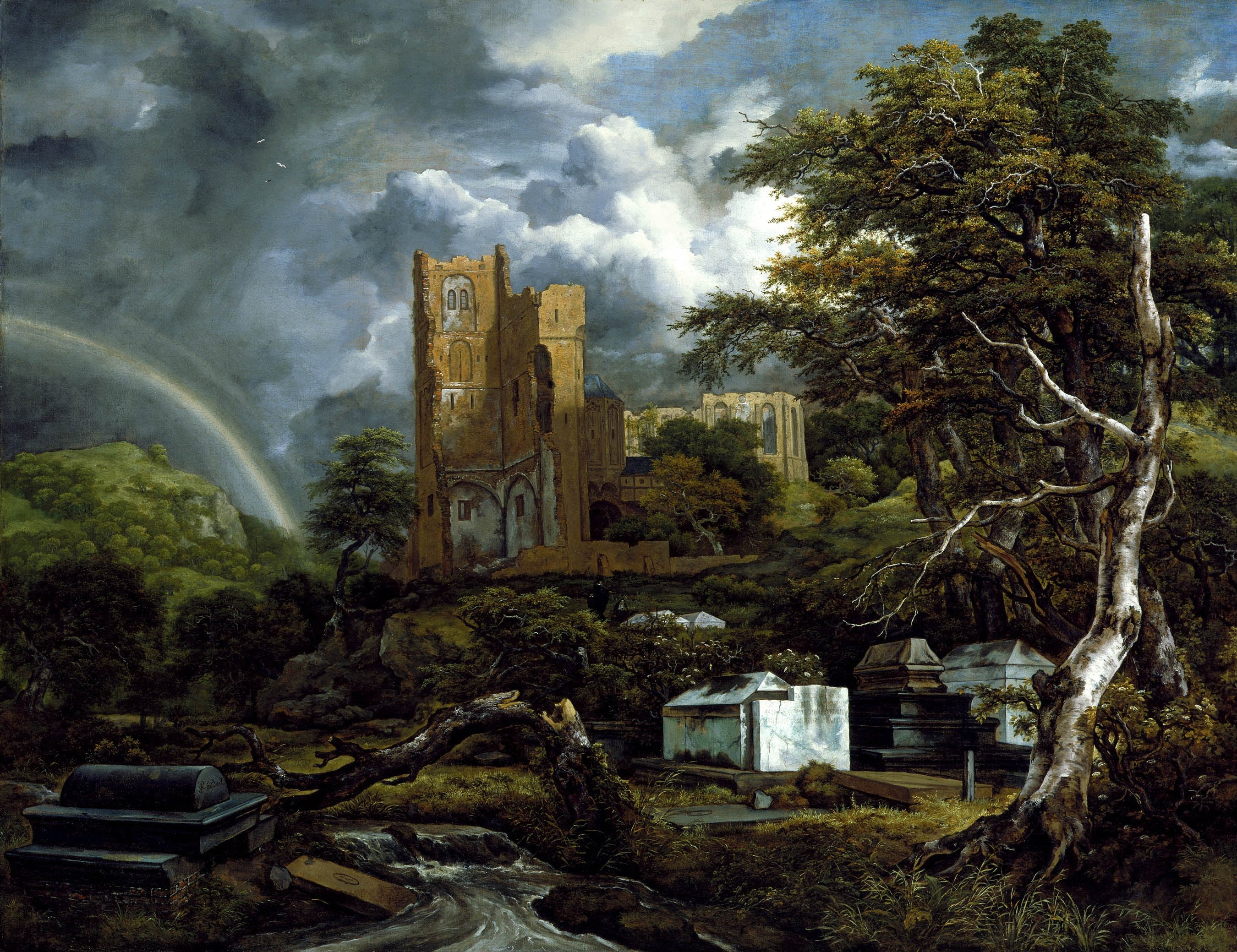 Jacob van Ruisdael, The Jewish Cemetery