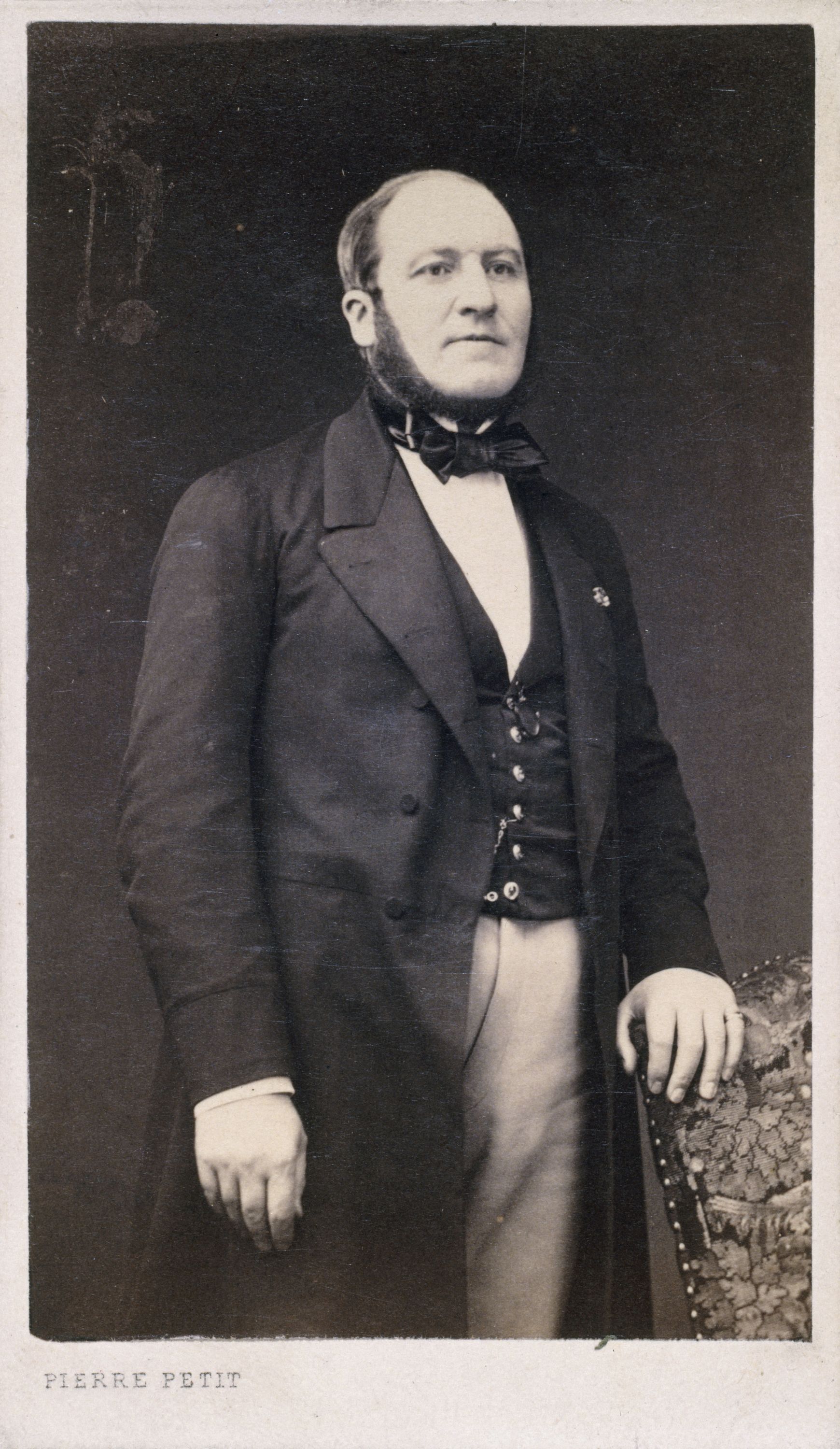 Pierre Petit, Portrait du baron Haussmann (Georges, Eugène), (1809-1891), administrateur et homme politique