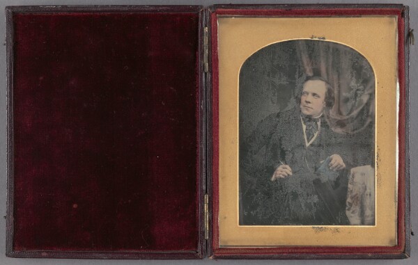 Unknown, [Portrait of a man, seated]