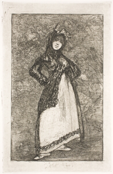 Francisco de Goya, Maja mod en baggrund af dæmoner (Maja)