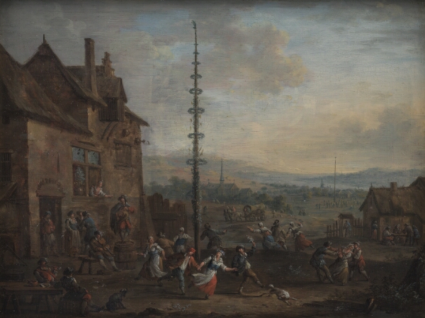 Arnold Frans Rubens, Dansen om majstangen