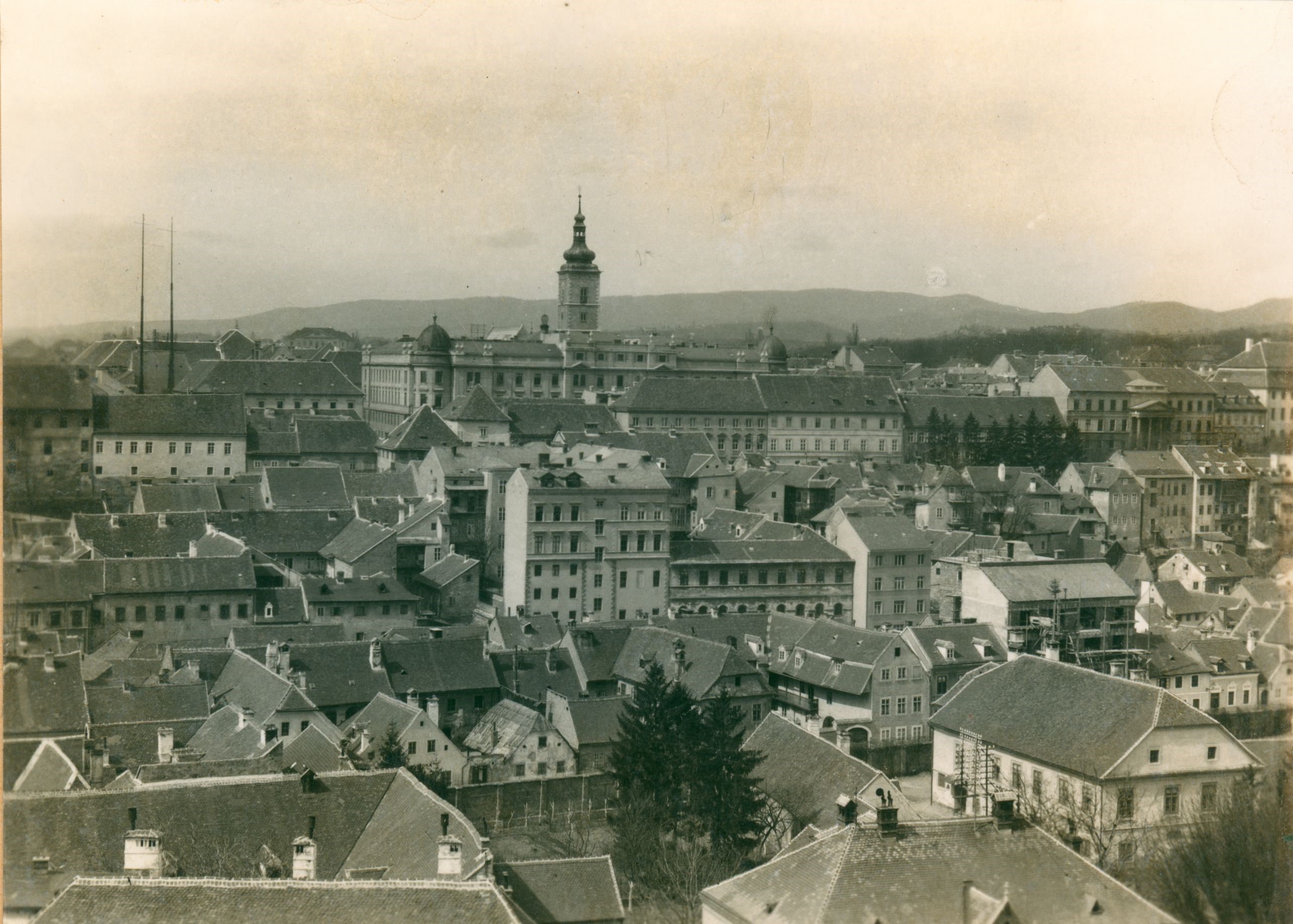 Vladimir Horvat, Zagreb - Gornji grad, veduta