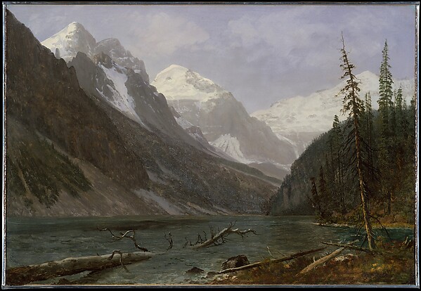 Albert Bierstadt, Canadian Rockies (Lake Louise)