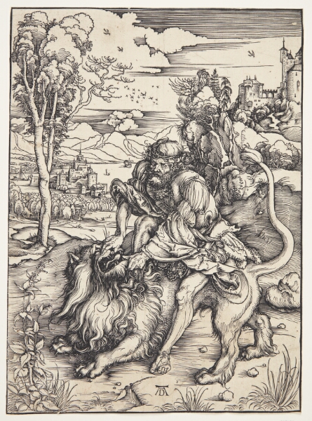 Albrecht Dürer, Samson slår løven ihjel