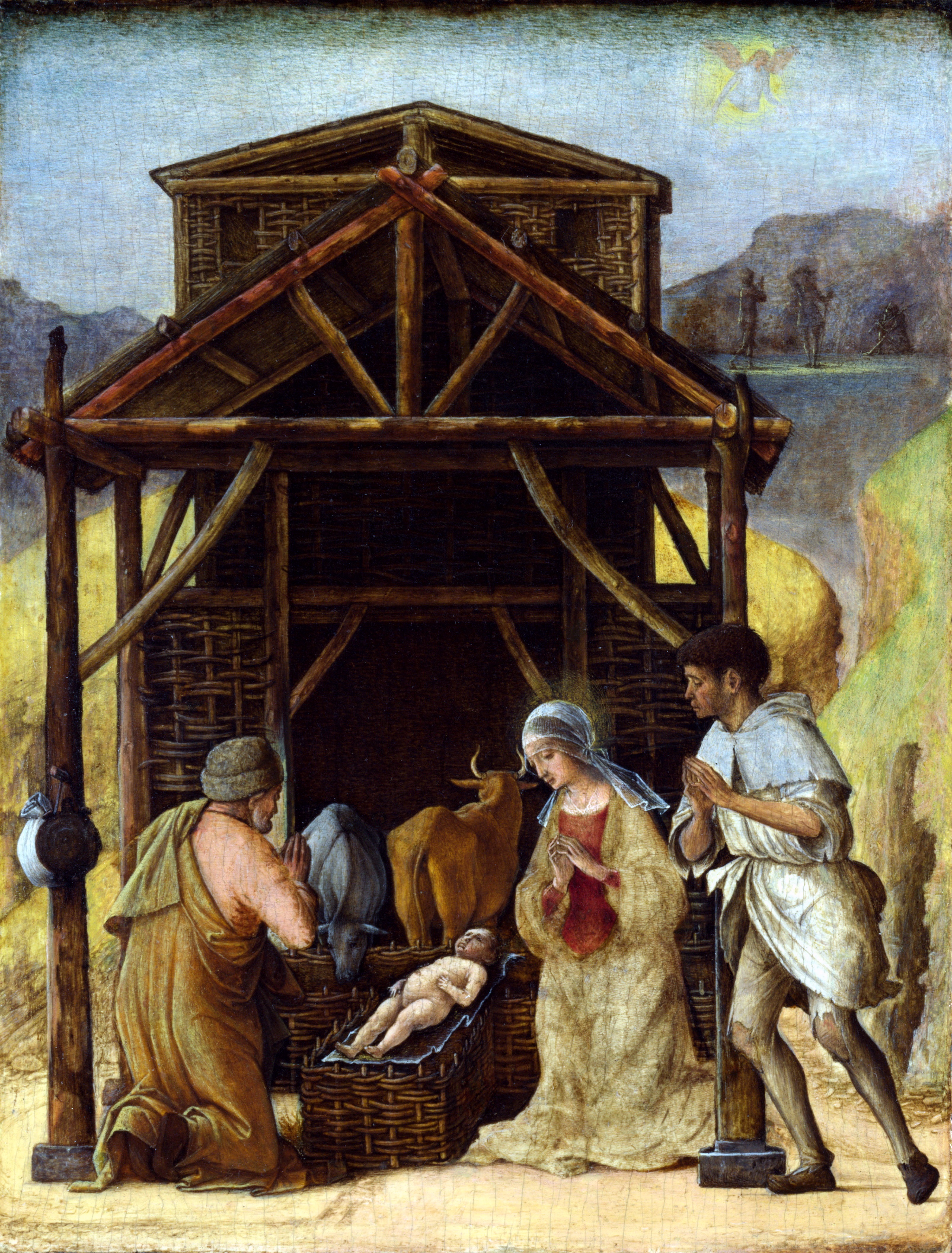 Ercole de' Roberti, The Adoration of the Shepherds