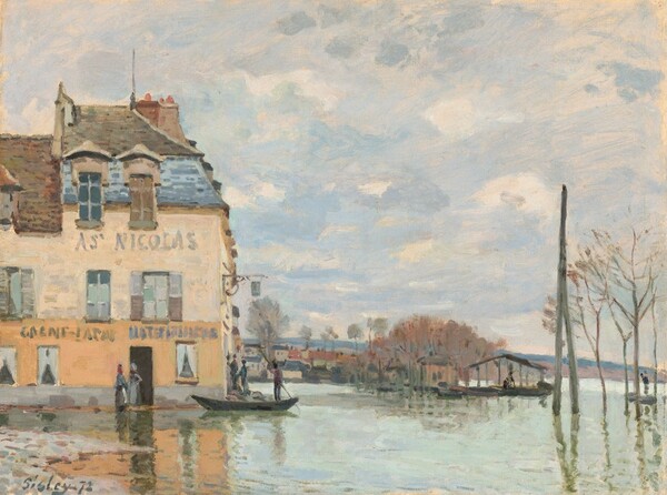 Alfred Sisley, Flood at Port-Marly