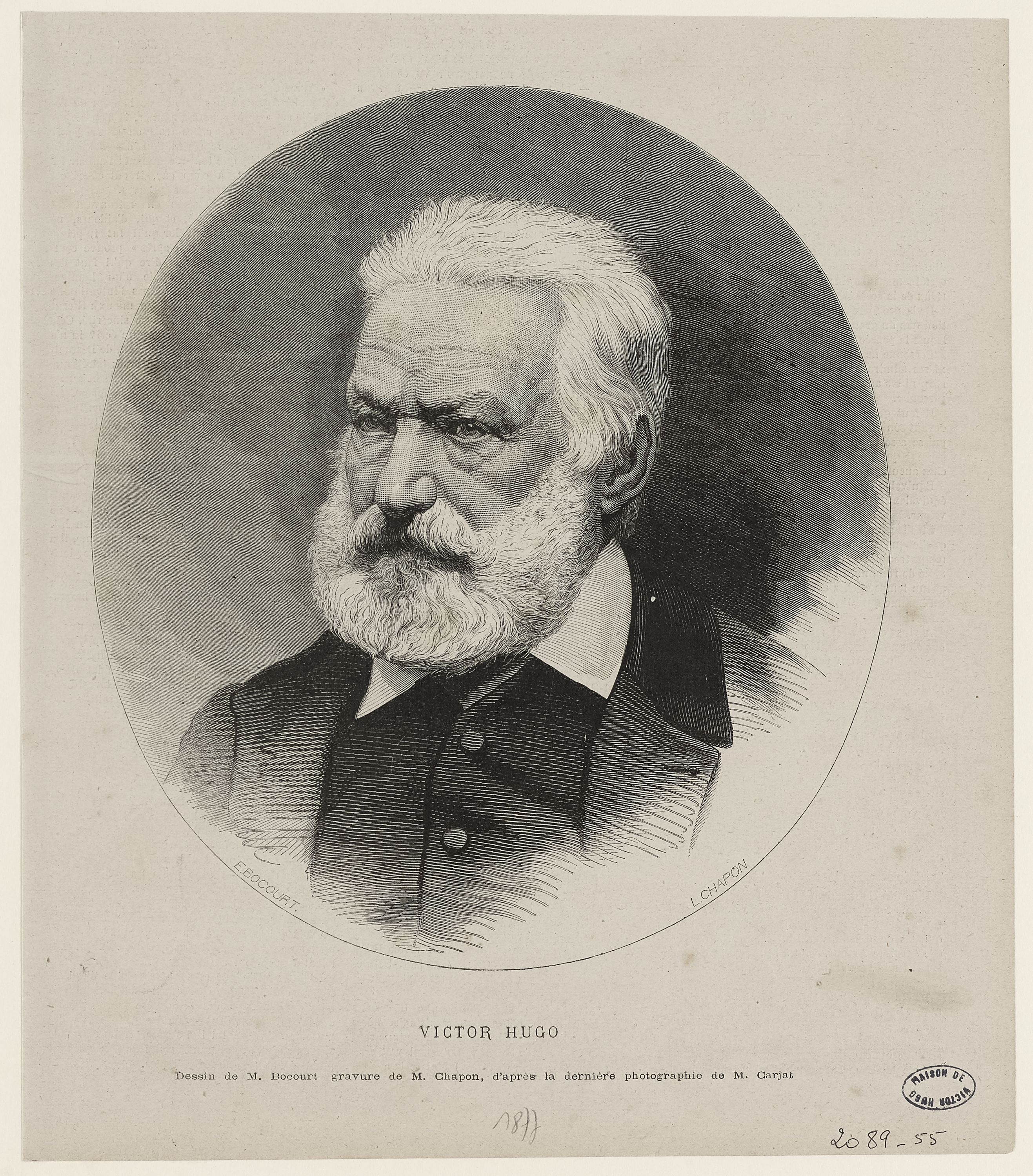 Léon-Louis Chapon, Victor Hugo