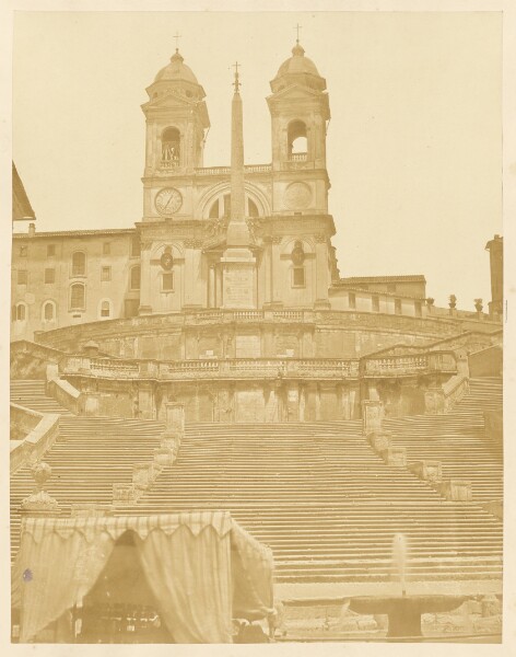 Unknown, [Spanish Steps and Trinità dei Monti church]
