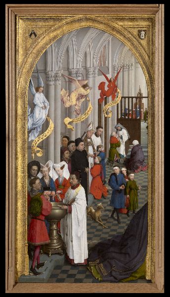Rogier van der Weyden, Baptism, Confirmation and Confession