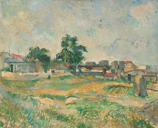 Paul Cezanne, Landscape near Paris