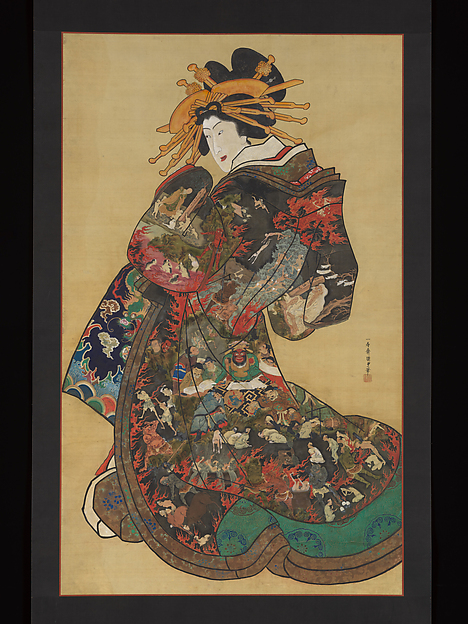 Utagawa Kunisada II, The Hell Courtesan