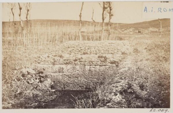 Parker, John Henry, Aqueducts - Castellum Aquae at the head of one of the springs of the Aqua Virgo, Rome, Italy