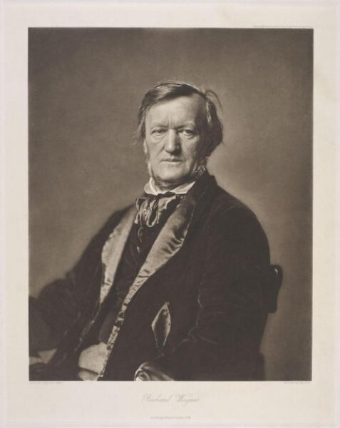 Hanfstaengl, Franz Seraph, Richard Wagner