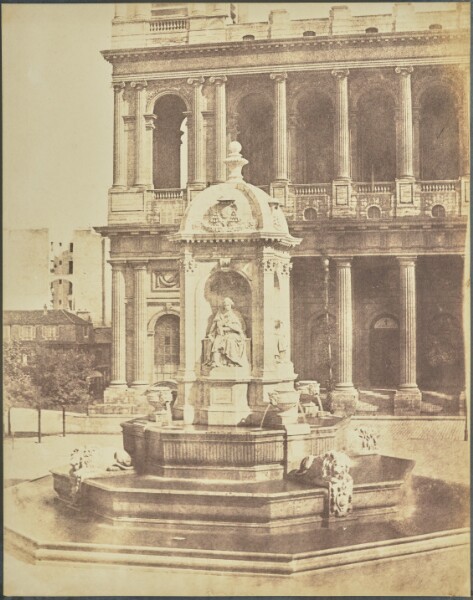 Hippolyte Bayard, [La Fontaine Saint-Sulpice]
