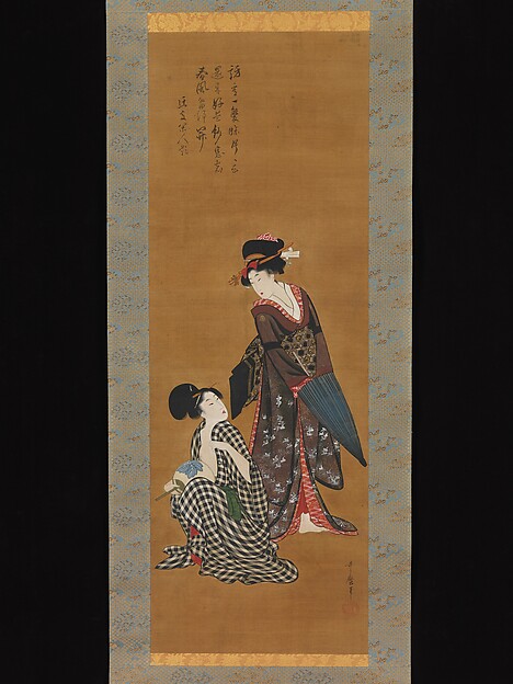 Kitagawa Utamaro, Two Beauties