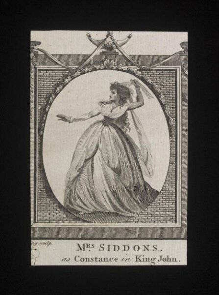 unknown, Mrs Siddons as Constance in King John