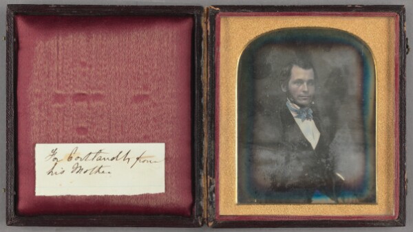 Unknown, [Portrait of a Seated Man with Chin Beard]