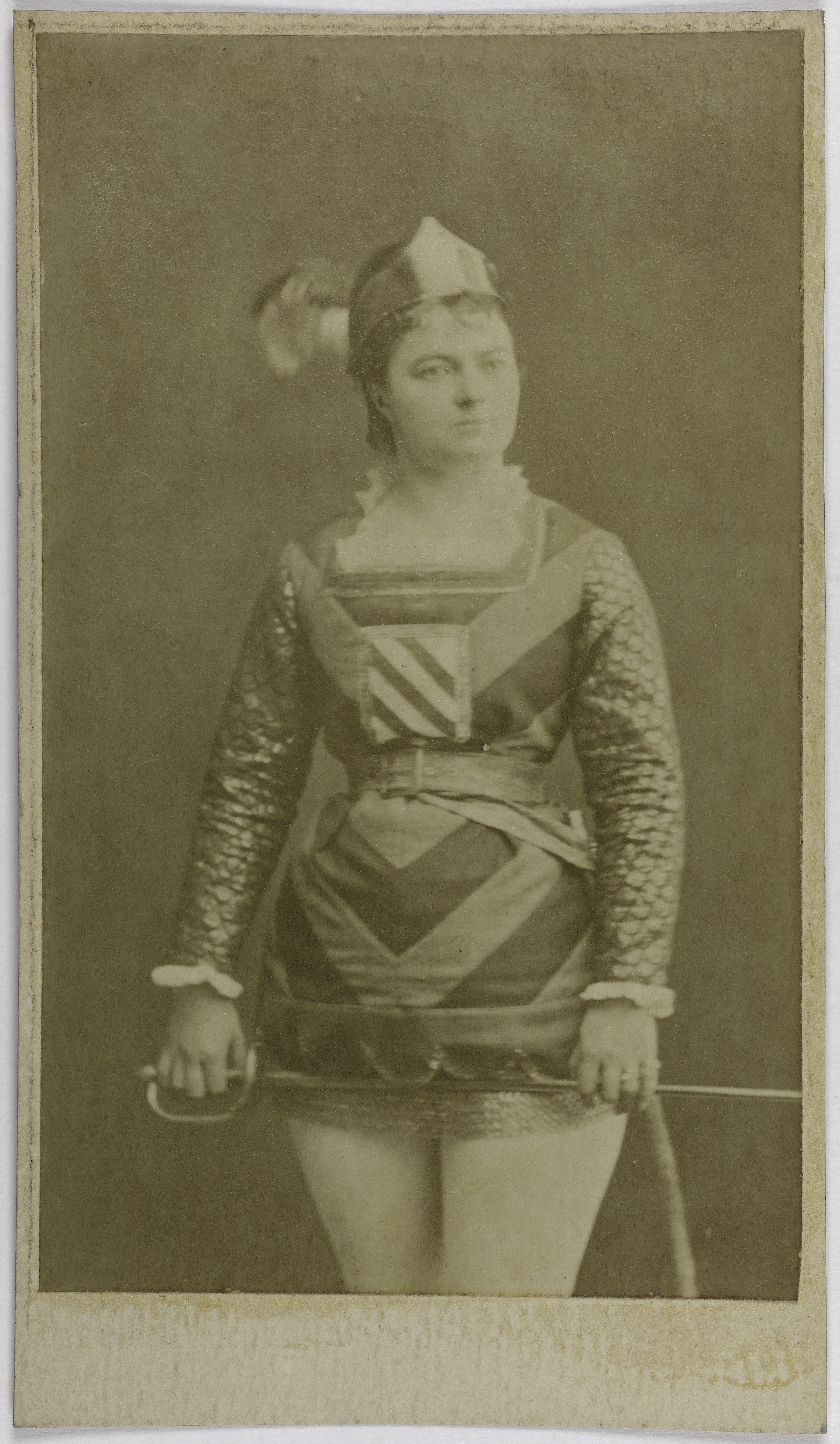 Anonyme, Portrait de Marie Pierson, (actrice)